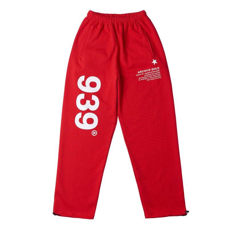 939ロゴスウェットパンツ / 939 LOGO SWEAT PANTS (DEEP RED) – 60 ...