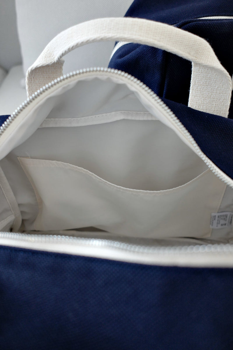 ボストンバッグ - ラージ / boston bag (navy) - Large