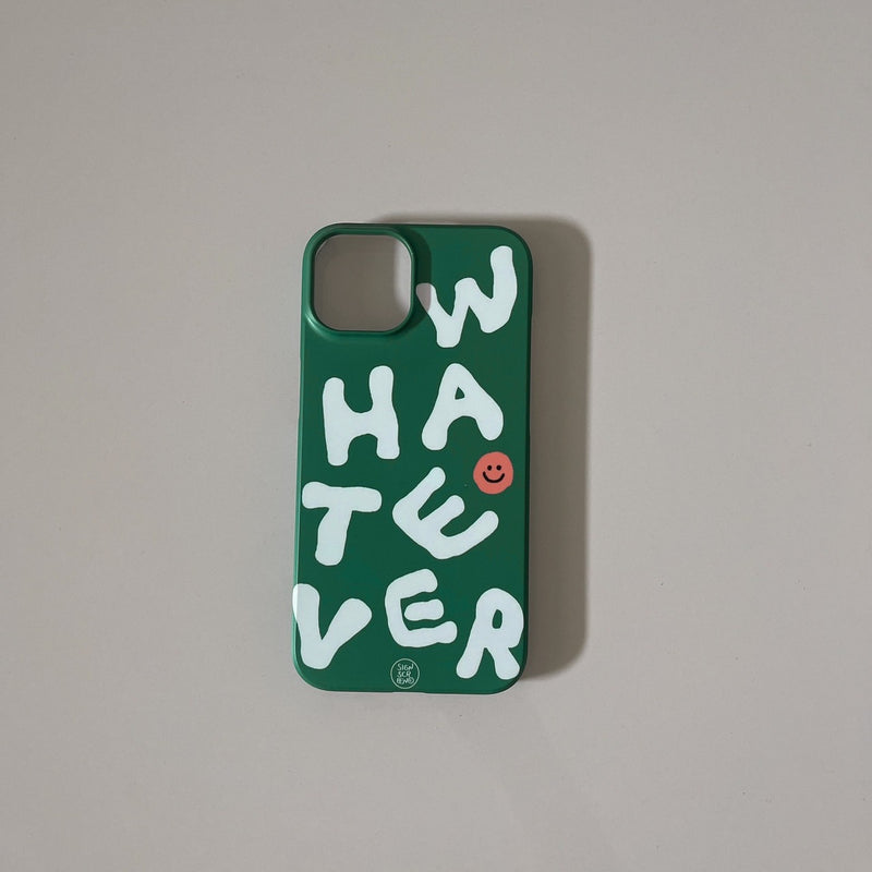 ワットエバーケースデザインアイフォンケース / Whatever case design iPhone case