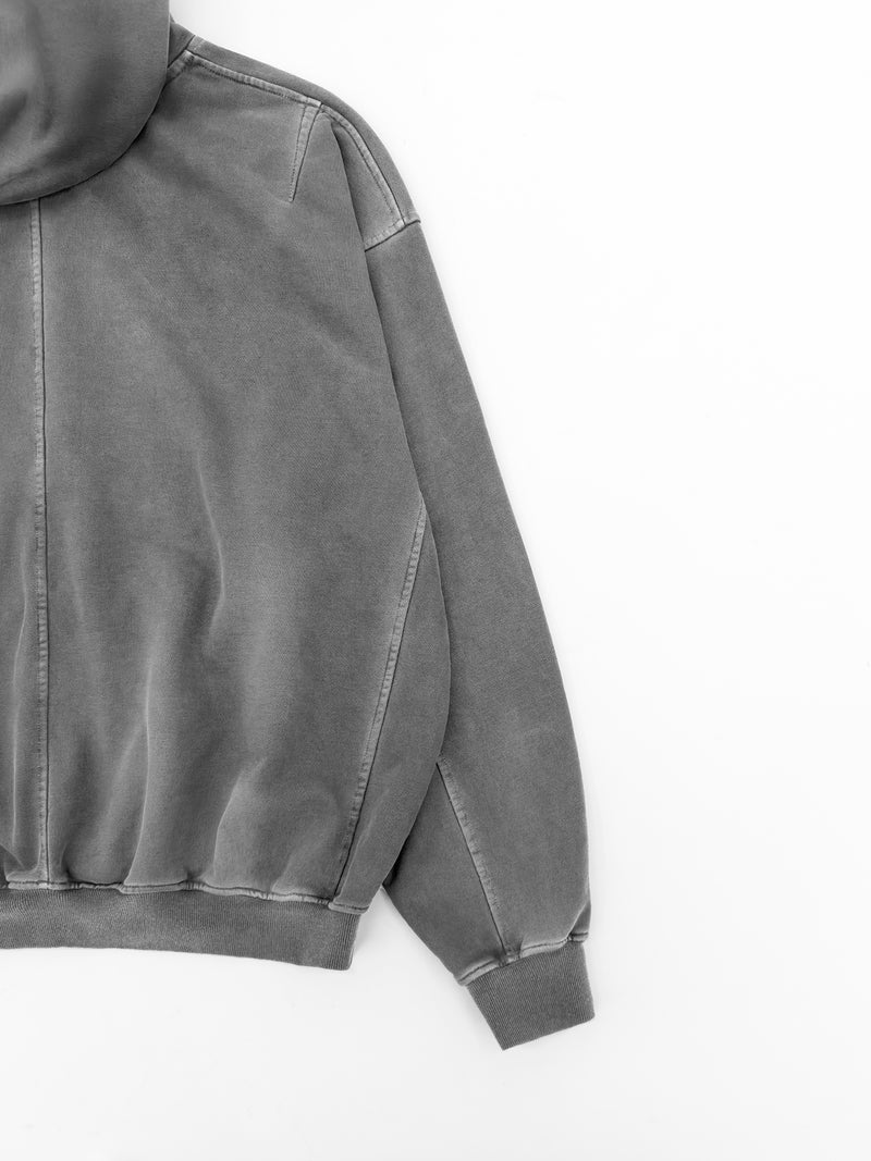 Over Hoodie - Washed Grey