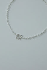 ラブシンボルネックレス / love symbol necklace - silver