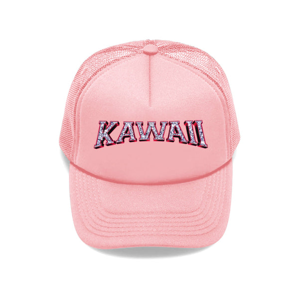 カワイイトラッカーキャップ/KAWAII TRUCKER HAT - MJN