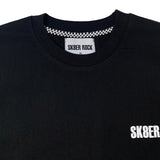 SK8ER ROCK LONG SLEEVE T-SHIRT BLACK (6616263655542)