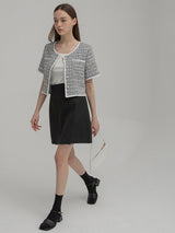 (T-6482) Daily Square Neck Knitwear (6697571745910)