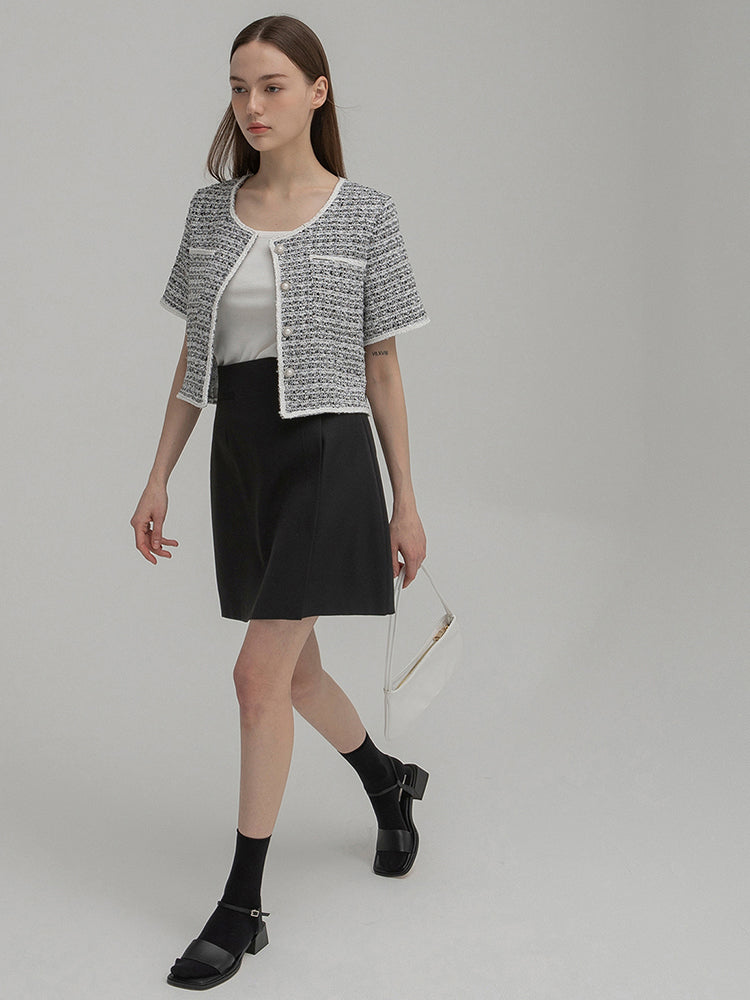 (T-6482) Daily Square Neck Knitwear (6697571745910)