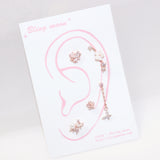 ヨリヨリフラワーピアス / [Styling] Yeori Yeori Flower Piercing 5 Set