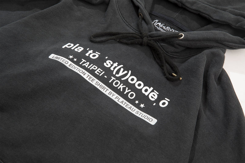 2020 logo hoodie (washed black) (4602053263478)