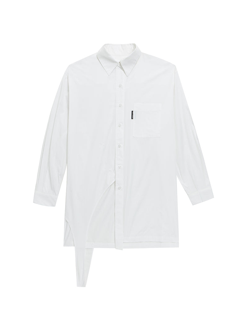 ハンドルオーバーサイズシャツ / handle oversize shirt (3880556331126)