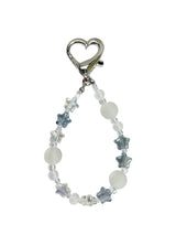 スターライトビーズハートキーリング/Starlight Beads Heart Key-ring