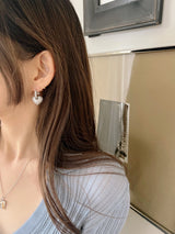 Katie Heart Cubic Earrings  / ケイティハートキューブピアス
