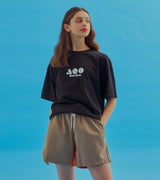 AQO ブロックロゴ Tシャツ ブラック / AQO BLOCK LOGO T-SHIRTS BLACK (4432802545782)