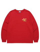 セラーロゴロングスリーブTシャツ/SELLER LOGO LS TEE RED(CV2BFUT550A)