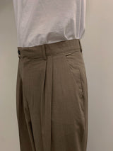 Tooth Two Tuck Slacks (2color) (6598848086134)