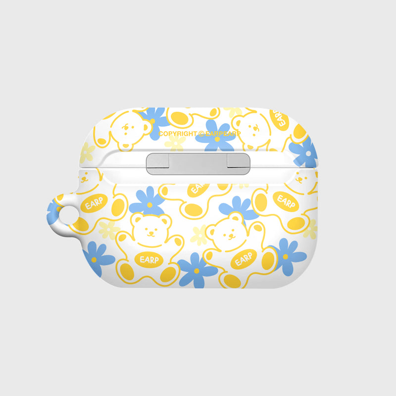 FLOWER BABA-YELLOW/BLUE(AIR PODS PRO-HARD) (6602476257398)