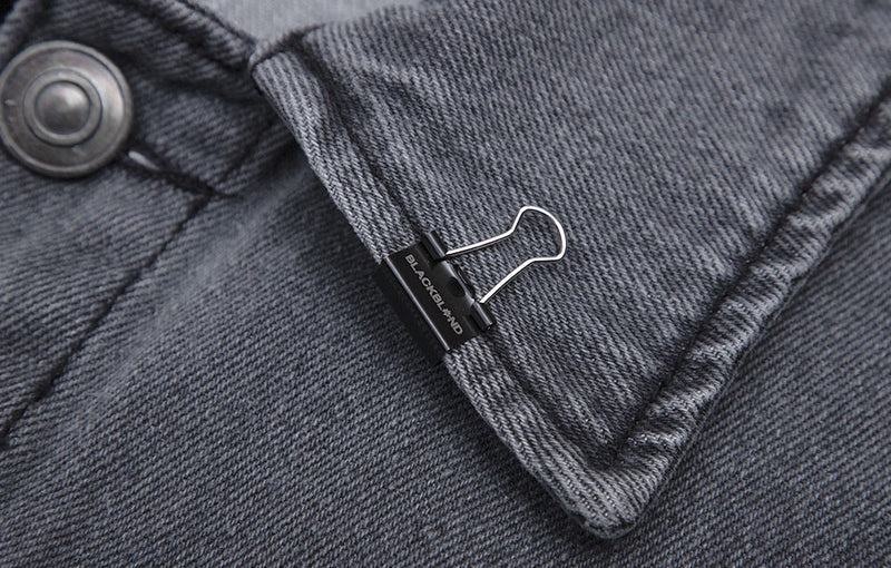 ベーシックスプレーカスタムデニムジャケット / BBD Basic Sprayed Custom Denim Jacket (Dark Gray)