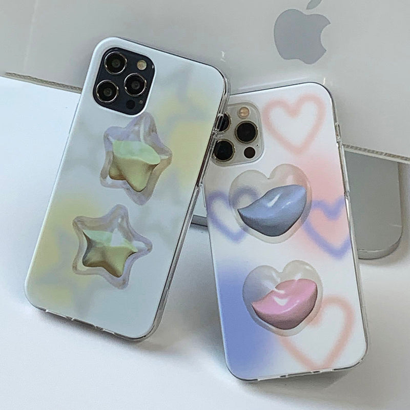 Star - Chiliing Heart Star Phone Case