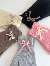 Ribbon Knit Gloves (5 colors)