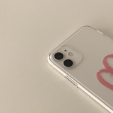 Heart haedal Jelly Case (iPhone, Galaxy) (6674271076470)