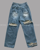 SOオーバーヴィンテージデニムパンツ / SO Over Vintage Denim Pants (Blue)