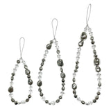 JSG Silver Blend Crystal Beads Strap - Normal