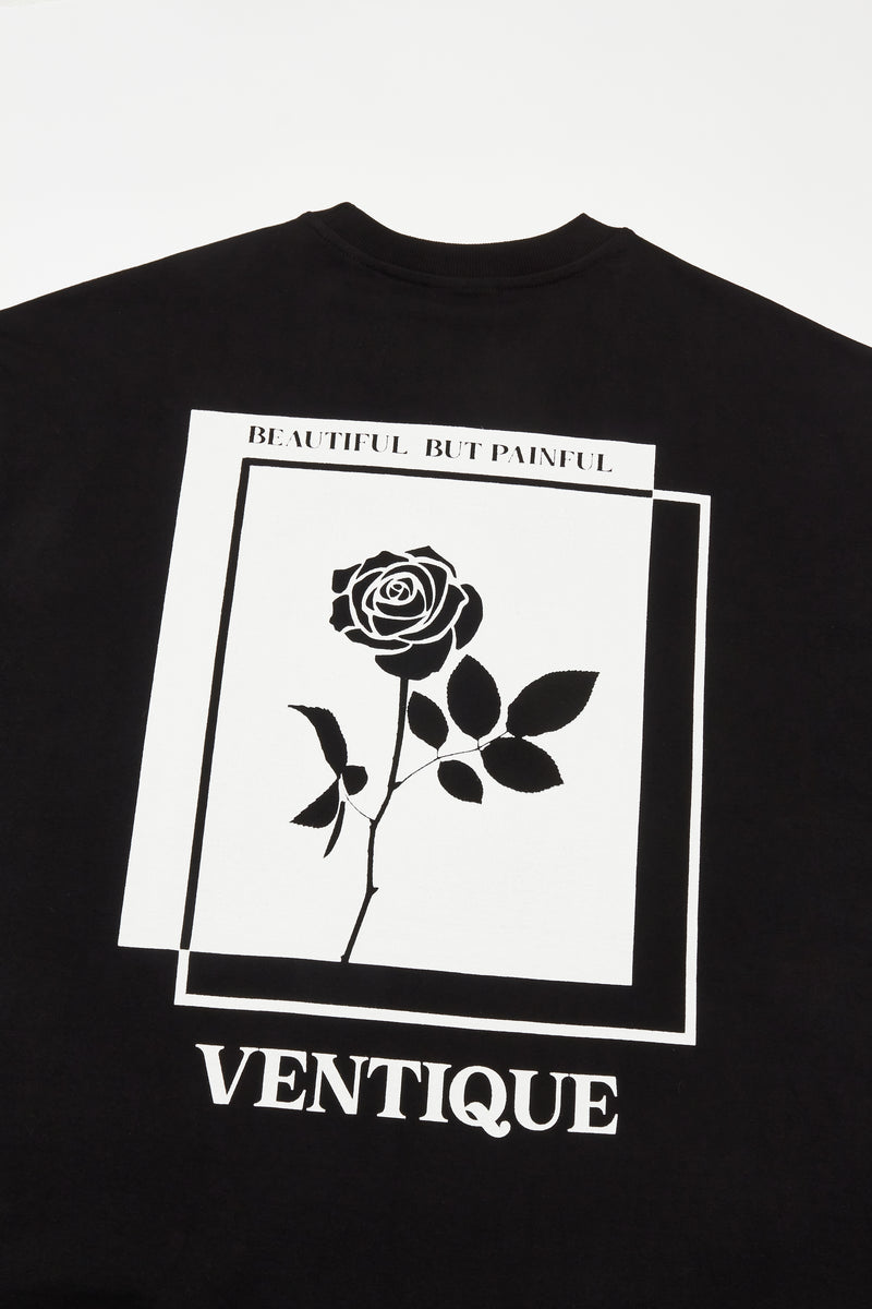 ローズTシャツ / Rose T-shirt 3color