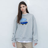 Dominant Cloud Skate Sweatshirt Grey (4647607468150)