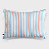 ピローカバー / Pillow cover - blue&orange stripe