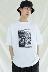 グラフィックTシャツ / YUNCHIVES GRAPHIC T-SHIRTS WHITE