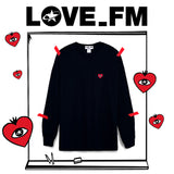 LOVE FM LONG SLEEVE black (6570280517750)