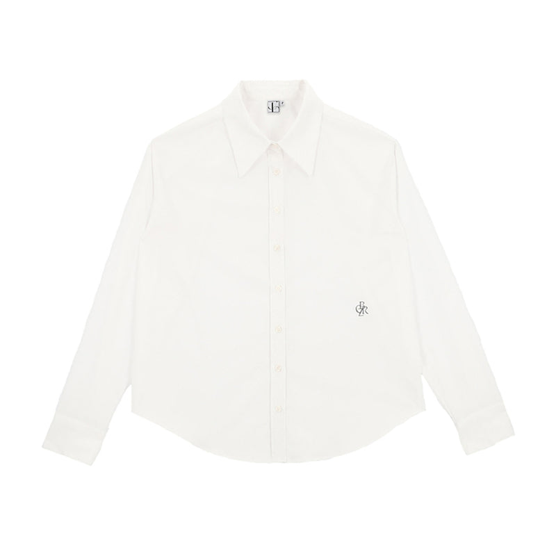 リンクルフリーベーシックシャツ / WRINKLE FREE BASIC SHIRT_WHITE