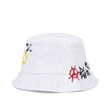 ボーダーグラフィティーロゴバケットハット/BBD Border Graffiti Logo Bucket Hat Custom Ver. (White)