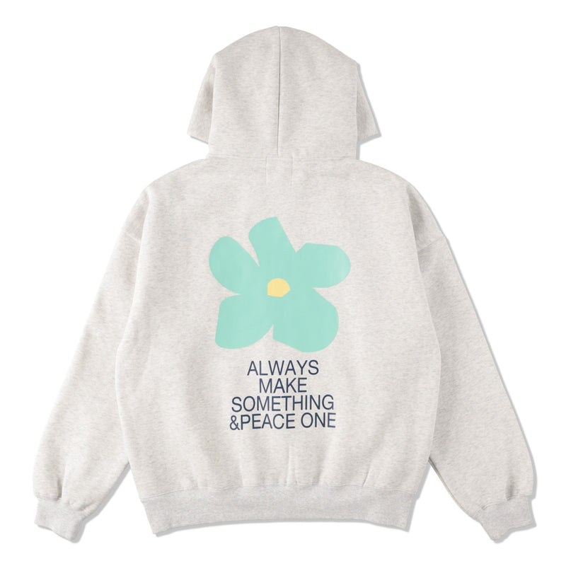 コラボレーションフラワーロゴフーディー l My Sugar Babe × ODD STUDIO flower logo hoodie
