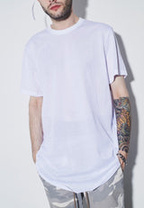 Mesh inner T-shirt White (6567590723702)
