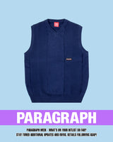 paragraph 21f/w two-headed knit vest 2color (6611364118646)