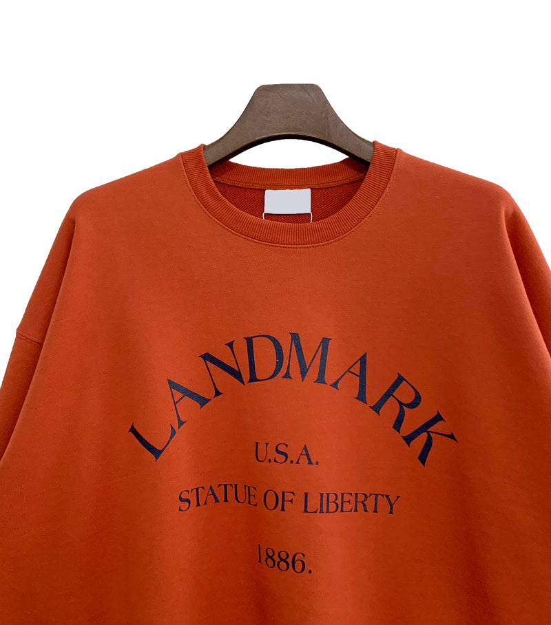 LANDMARK Print Sweatshirt (6685696032886)