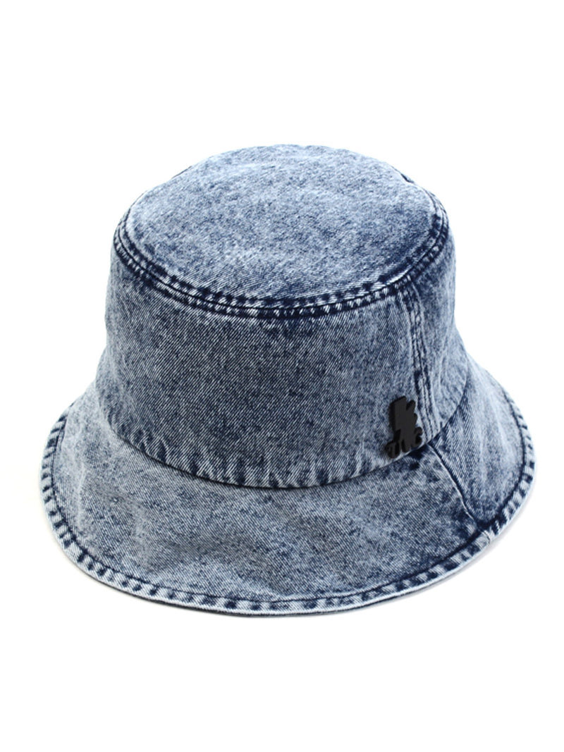 Washing Dark Denim Bucket Hat (6602097229942)