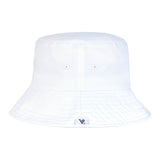 モノグラムラベルカラーバケッドハット/Monogram Label Color Bucket Hat White