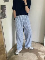 ASCLO Long Wide Check Pajama Pants (3color) (6565898125430)