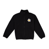 フラワーフリース / Flower Fleece Jacket Black (4600433868918)