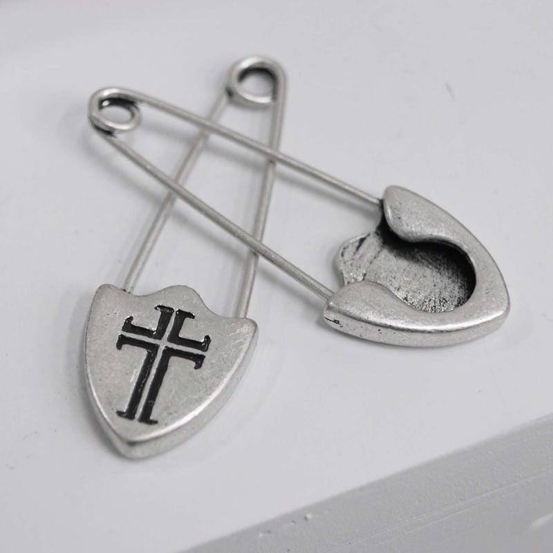 十字架クリップセット&ビンテージシルバー/Cross Clip Set & Vintage Silver (3824254877814)