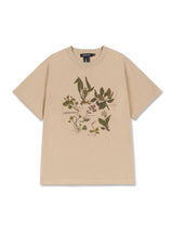 [BREEZE] Botanical Garden T-Shirts_BEIGE (CTD1) (6552352817270)