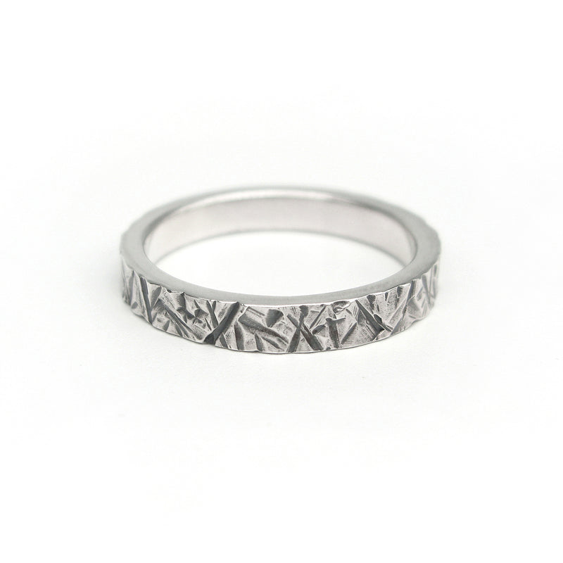 ラフ3シルバーリング / Rough3 silver ring (4596242710646)