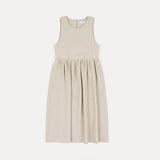 シャーリングスリーブレスドレス / Shirring sleeveless dress