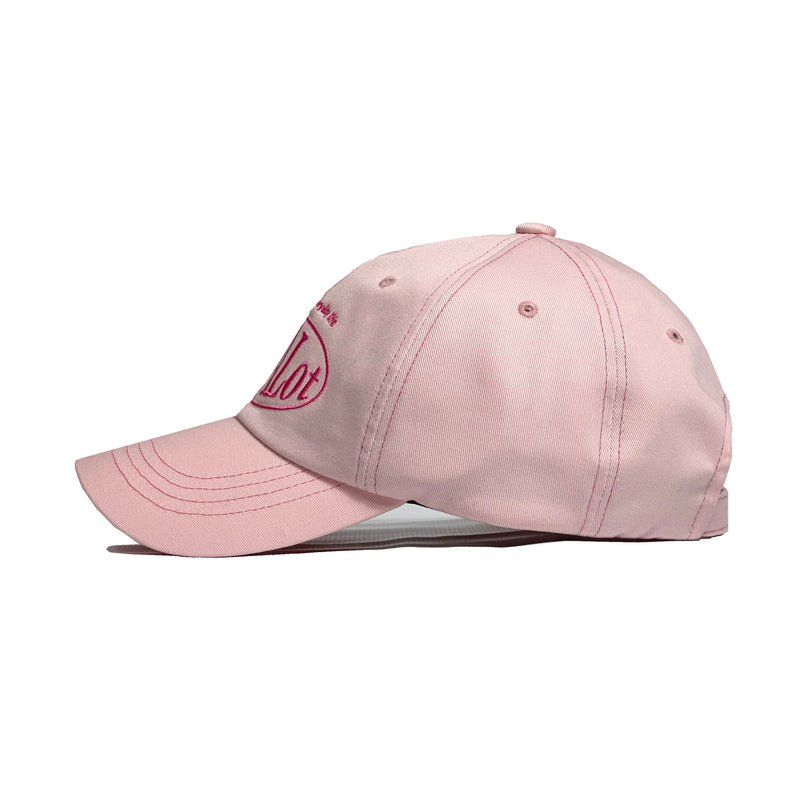 サークルボールキャップ / Circle logo ball cap - Pastel pink