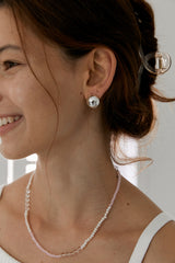 plain earring - silver (6548424949878)