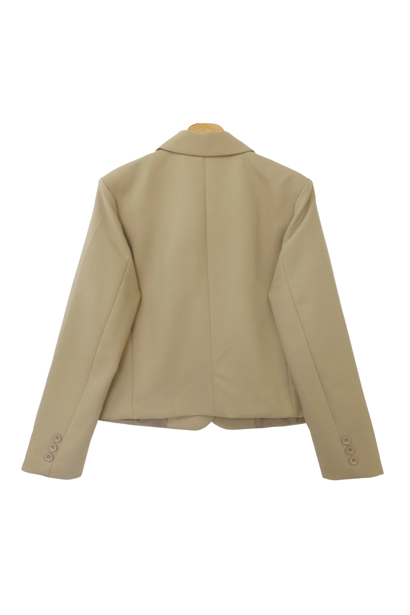 ウエスタンスプリングカラールーズフィットクロップドショートジャケット(4color) / Western Spring Collar Loose Fit Cropped Short Jacket (4 colorsr)