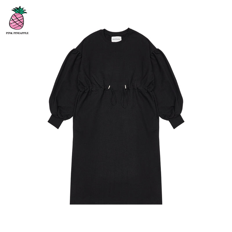 PUFF SLEEVE DRESS (2color) (6535231864950)