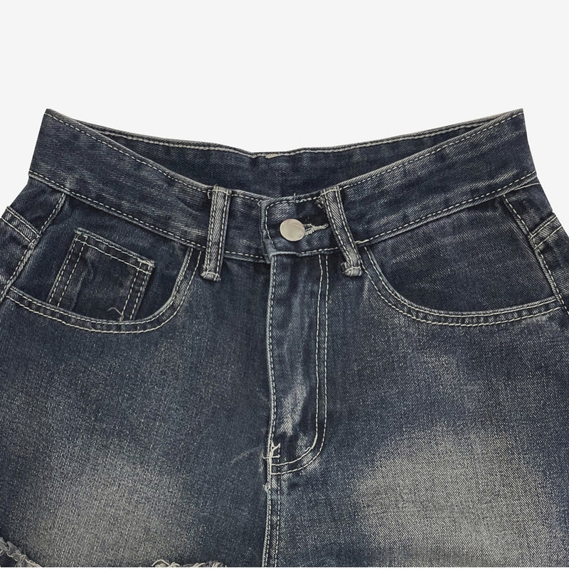 ケイティビンテージウォッシュドデニムパンツ/Katy Vintage Washed Denim Pants