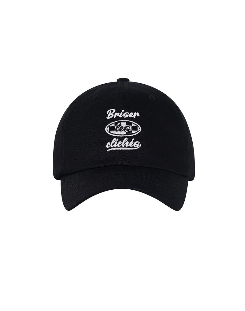 CLICHE BALL CAP BLACK (6608578707574)