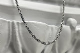 [BLESSEDBULLET][SV925]original chain necklace_vintage silver/black silver (6562960801910)